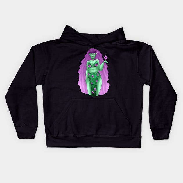 Nymph Kids Hoodie by TheQueerPotato